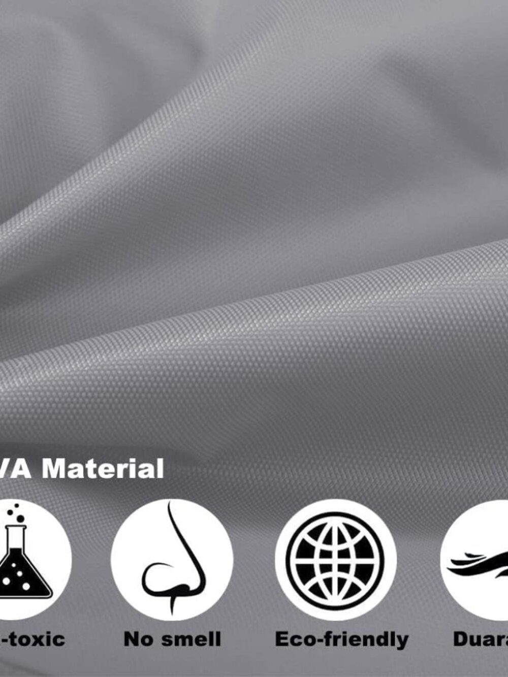 2 Pack Raincoats for Adults Reusable, EVA Rain Ponchos Lightweight Rain Coat Wat - Picture 4 of 8